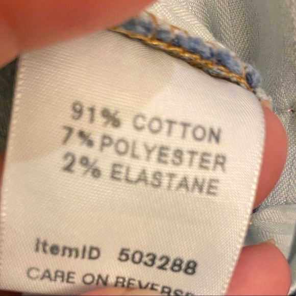 L.L. Bean Jeans, Women’s Classic Fit, Stretch, Size 26W, whiskered Straight Leg - Picture 10 of 10